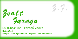 zsolt farago business card